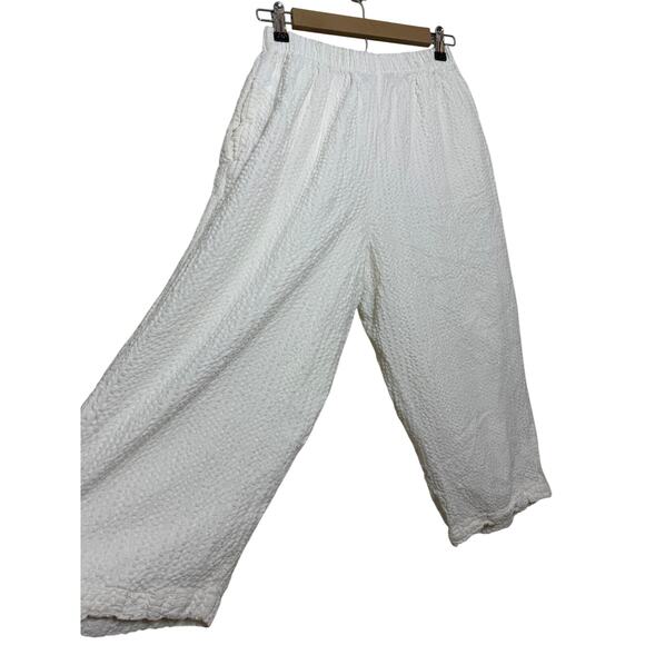 Toit Volant Radio Pants in White Women's Sz. XS/S - Picture 9 of 11